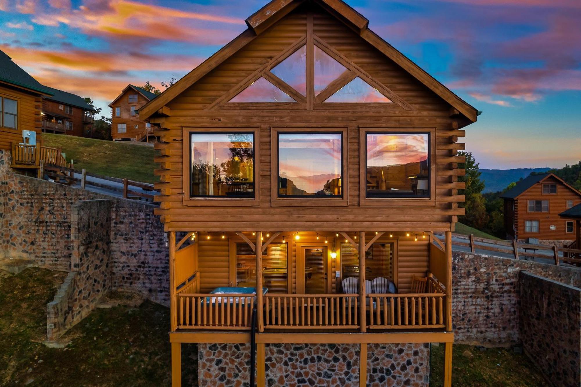 Epic Mountain Views, Hot Tub, Game Room, Sleeps 10 Sevierville Exterior foto