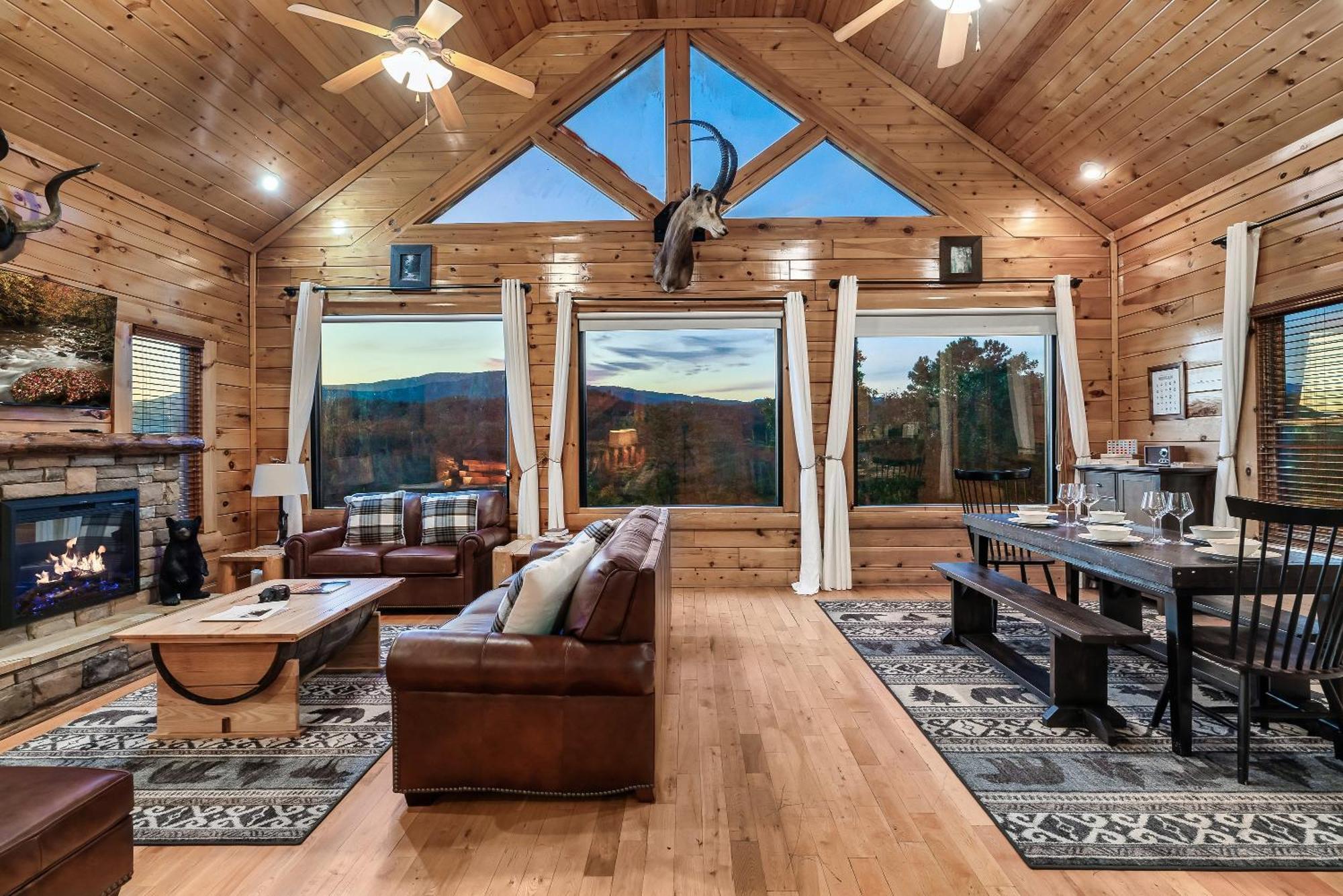 Epic Mountain Views, Hot Tub, Game Room, Sleeps 10 Sevierville Exterior foto
